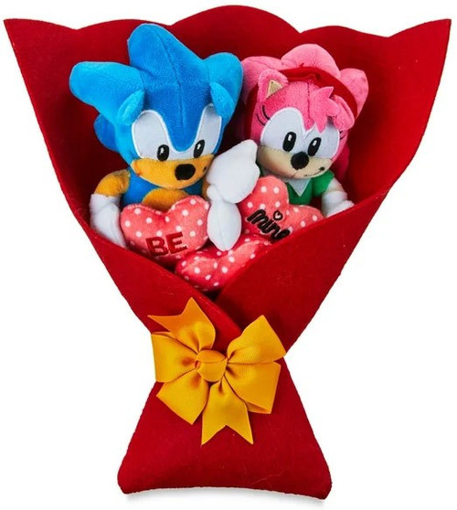 Animal en peluche GENERIQUE Peluche Sonic the Hedgehog Amy Rose 26 cm