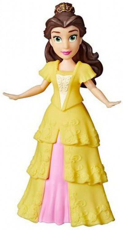 Disney Princess Secret Styles Series Belle Mini Doll Hasbro