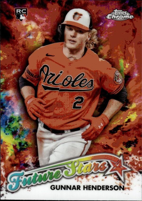 2024 Topps Chrome Gunnar Henderson Future Stars Baseball Card – Graded PSA 10 Gem Mint – Rookie Card Collectible