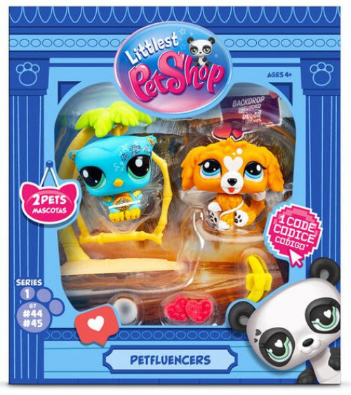 Littlest Pet Shop Collectors Starter Pack - 8 Unique Pets with Carry Case