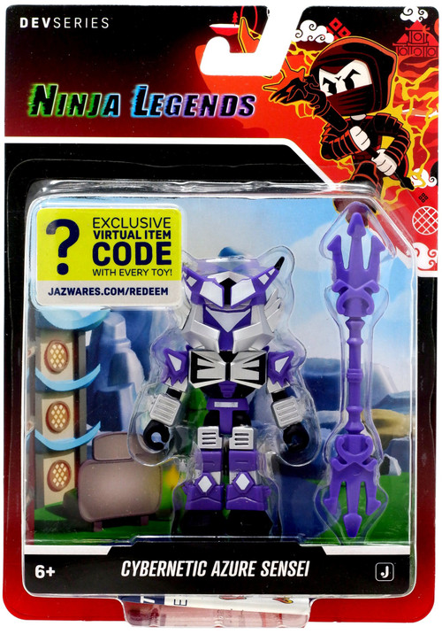 Roblox DevSeries Ninja Legends Cybernetic Azure Sensei 3 Action