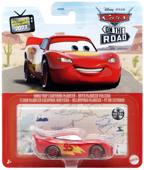 Disney Pixar Cars On The Road Metal Road Trip Lightning McQueen 155 ...