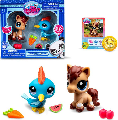 Littlest Pet Shop 2024 Generation Pet Pairs Series Pony Horse
