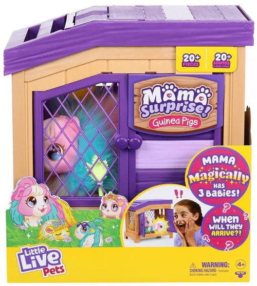 Little Live Pets Mama Surprise Guinea Pigs Exclusive Interactive