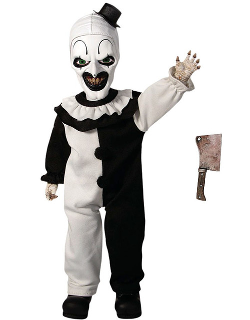 Living Dead Dolls Terrifier LDD Presents Art the Clown 10.5 Doll Mezco ...