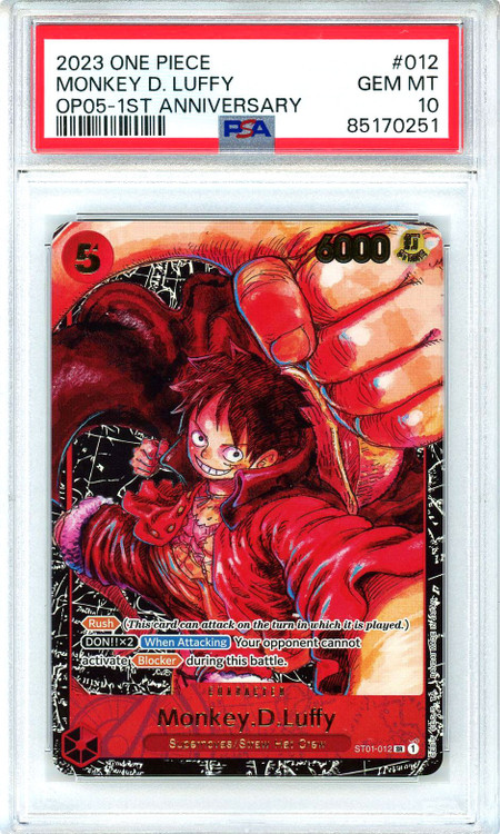 One Piece Rarest Cards Collection One Piece Trading Card Game Awakening of the New Era Single Card Super ...
