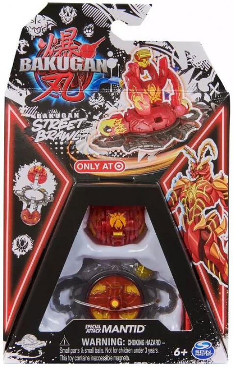 Bakugan Street Brawl Single Figure Special Attack Mantid Exclusive