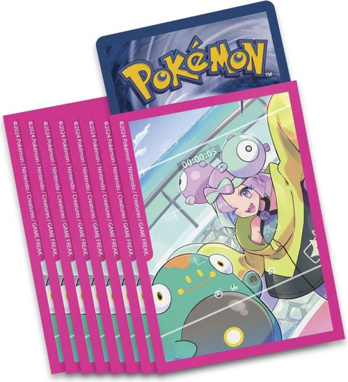 Pokemon Scarlet Violet Iono Card Sleeves 65 Count Pokemon USA - ToyWiz