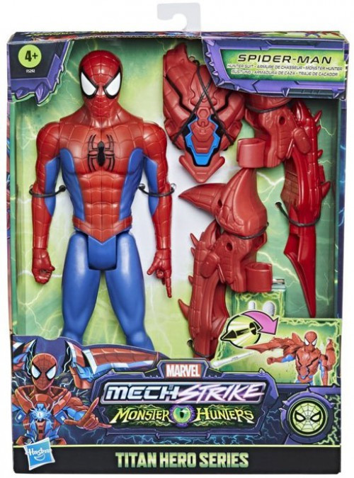 Marvel Mech Strike Monster Hunters Titan Hero Series Spider