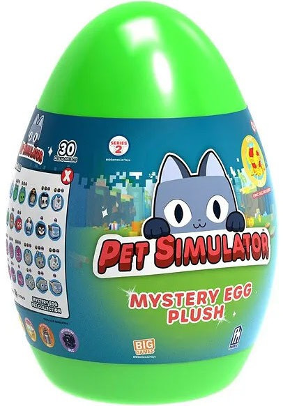Pet Simulator X Series 2 Exclusive 6 Mystery Egg Plush 1 RANDOM