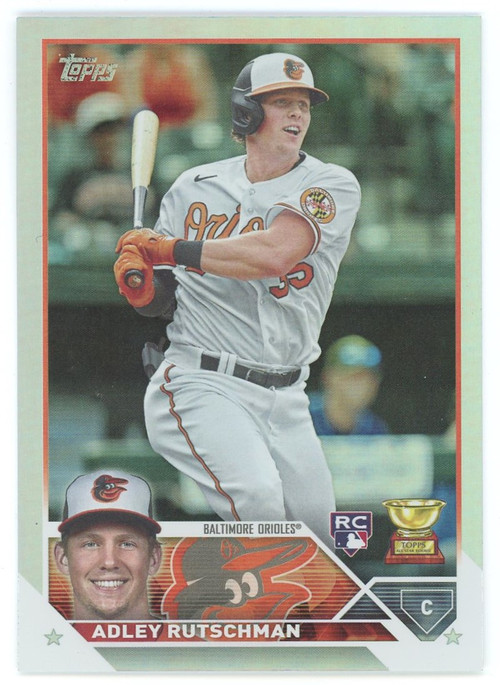 MLB 2023 Topps Update Silver Pack Mojo Refractor Adley Rutschman T88CU-77  (Rookie) 