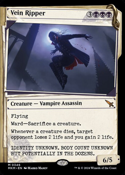 Vin Ripper Magic The Gathering Murders at Karlov Manor Single Card Mythic Rare ...