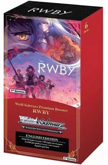 RWBY ヴァイス プレミアムブースター BOX 2個 RWBY ヴァイス プレミアムブースター BOX 2個