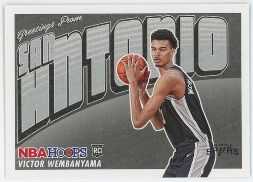 NBA San Antonio Spurs 2023-24 Panini Hoops Single Card Rookie