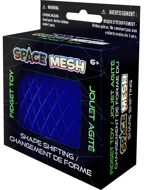 Space Mesh Standard Size BLUE Fidget Toy [Shape Shifting!] (Pre-Order ships  March)