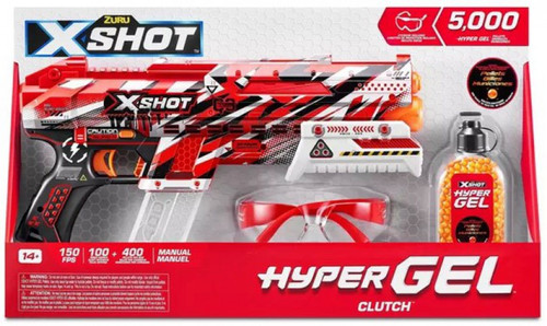 X-Shot Hyper Gel Clutch Blaster with 5,000 Gellets Zuru Toys - ToyWiz