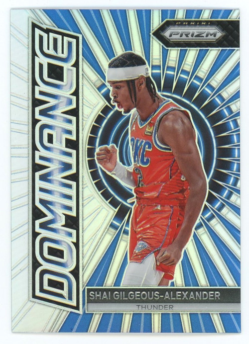NBA 2023-24 Panini Prizm Single Card Silver Dominance Shai
