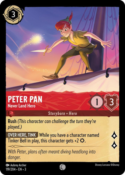 Disney Lorcana Trading Card Game Into the Inklands Single Card