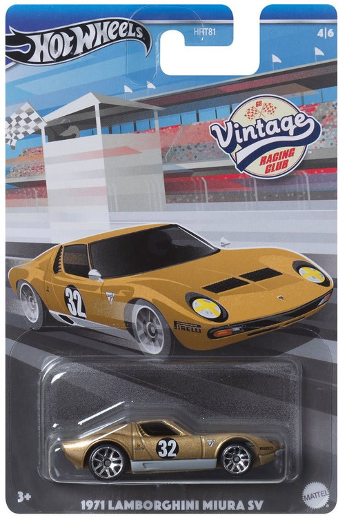 Lamborghini Miura Verte 2007 – Hot Wheels Elite 1/43 – Miniature Neuve