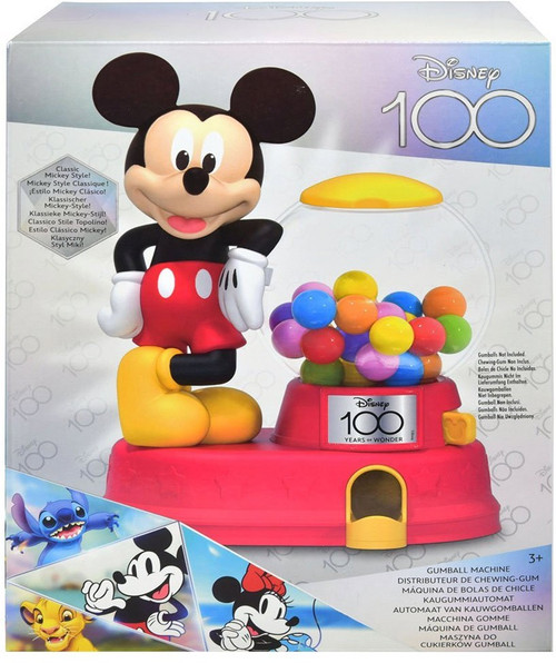 Disney100 Mickey Mouse Gumball Machine Just Play - ToyWiz