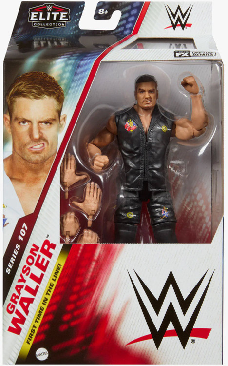 WWE Wrestling Elite Collection Series 107 Grayson Waller Action