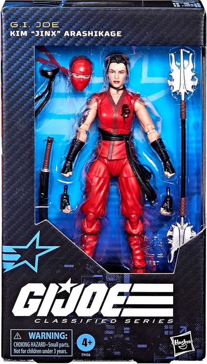 GI Joe Classified Series Kim Jinx Arashikage 6 Action Figure