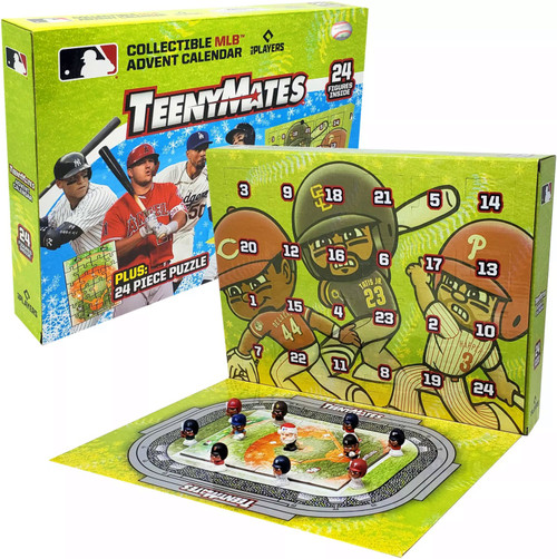 MLB TeenyMates Baseball Series 12 Advent Calendar Party Animal Toys