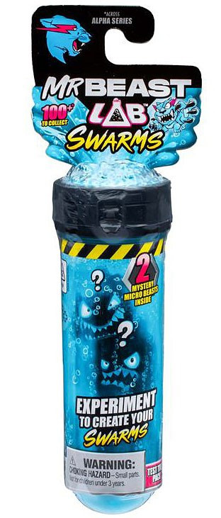 MrBeast Lab Swarms Test Tube Mystery Pack 2 RANDOM Figures