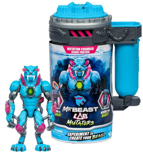 MrBeast Lab Mutators ICONIC Panther 5.5 Action Figure Beast