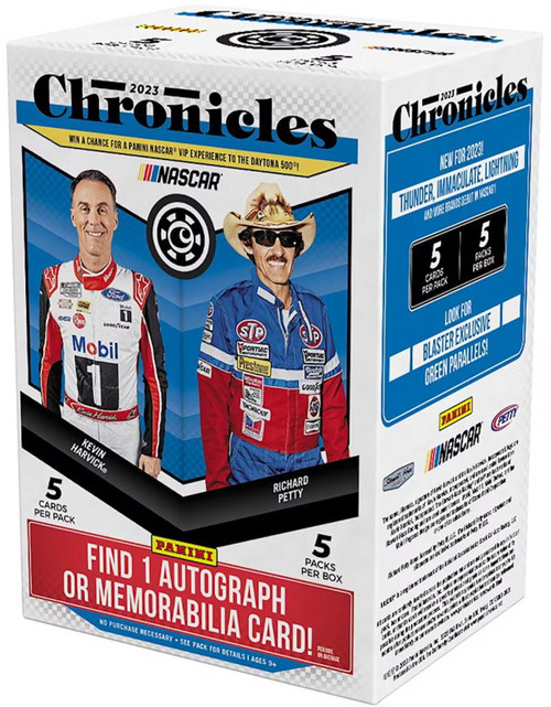 NASCAR Panini 2023 Chronicles Racing Trading Card BLASTER Box 5
