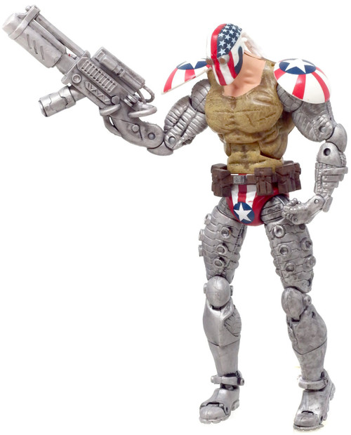 Marvel Legendary Comic Book Heroes PITT Series Superpatriot Action