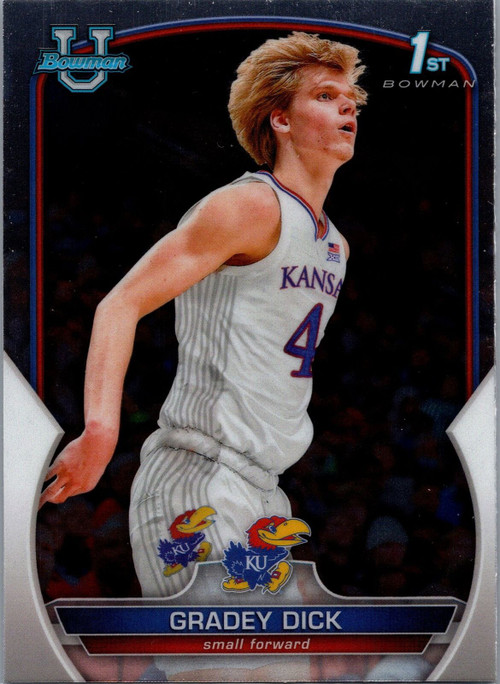 NBA 2023-24 Bowman Chrome U Single Card 1st Bowman Gradey Dick 41