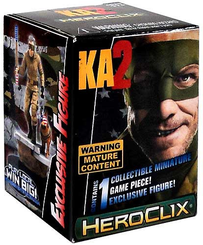Kick-Ass HeroClix Kick Ass 2 Colonel Stars Stripes Exclusive Mini