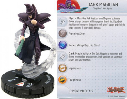 YuGiOh HeroClix Series 1 Single Figure Dark Magician 55 - ToyWiz