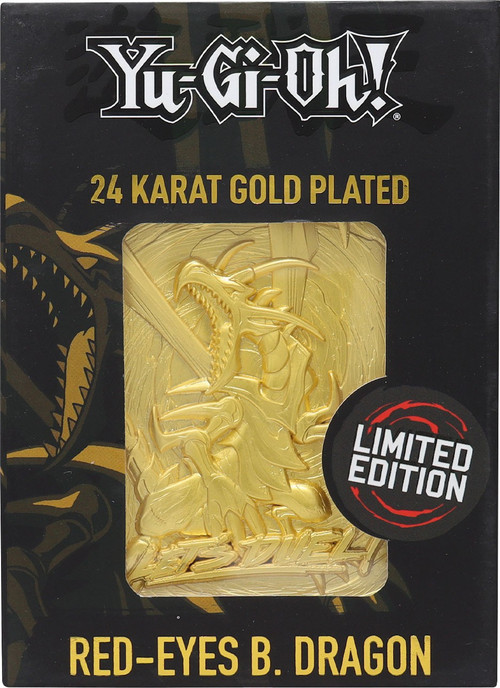 yugioh 24k gold cards Yu-Gi-Oh! Dark Paladin (Gold Plated) Limited Edition Metal Card each heavily embossed metal card is individually numbered and comes in a presentation box with display stand. Yugioh Time Wizard Metal Card
