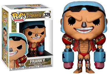 Funko One Piece POP Animation Franky Vinyl Figure 329 Damaged
