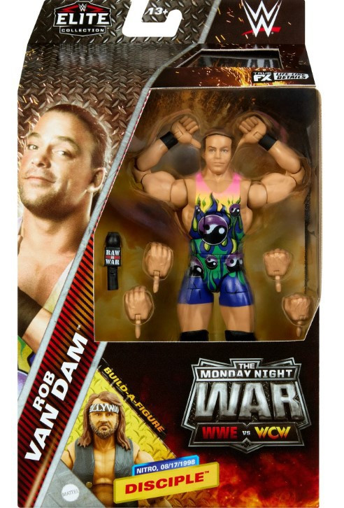 WWE ECW ロブ・ヴァンダム　ROB VAN DAM RVDフィギュア WWE Wrestling Elite Collection Monday Night War RVD Rob Van Dam