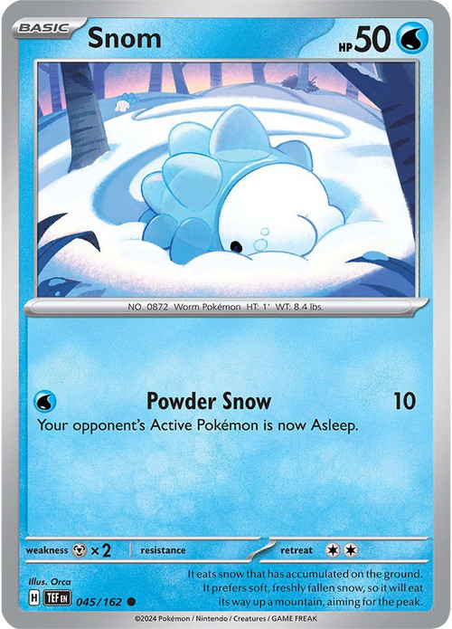 rare snom pokemon card - 63/202 - Sword & Shield Common Card Type Snom Art Rare (073) 2024