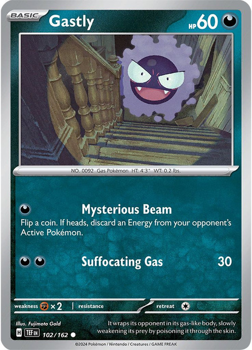gastly pokemon card value 2016 - (47/108) guaranteed authentic card. Pokemon Scarlet Violet Temporal Forces