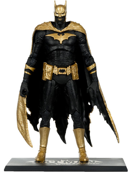 In-Hand Images of the McFarlane Toys DC Multiverse Gold Label Batman of Earth-22 Infected (Dark Metal) Knightmare Edition 7 Figure