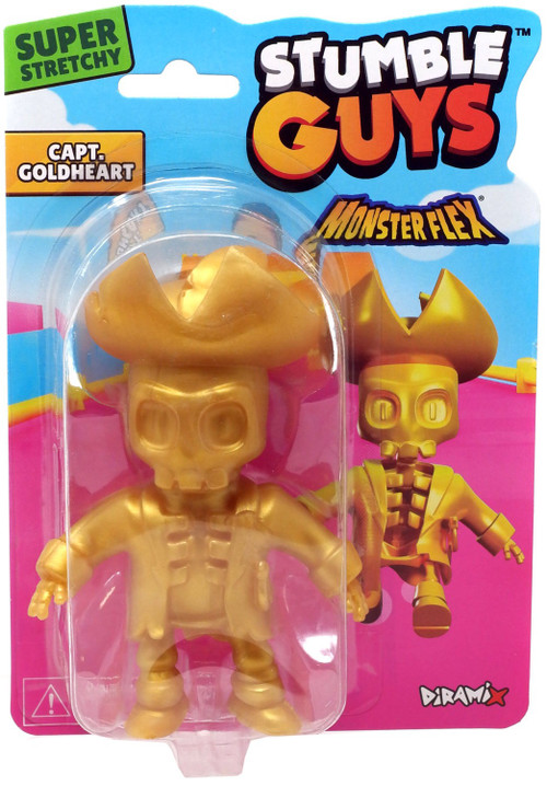 Stumble Guys Monster Flex Capt. Goldheart Action Figure Special