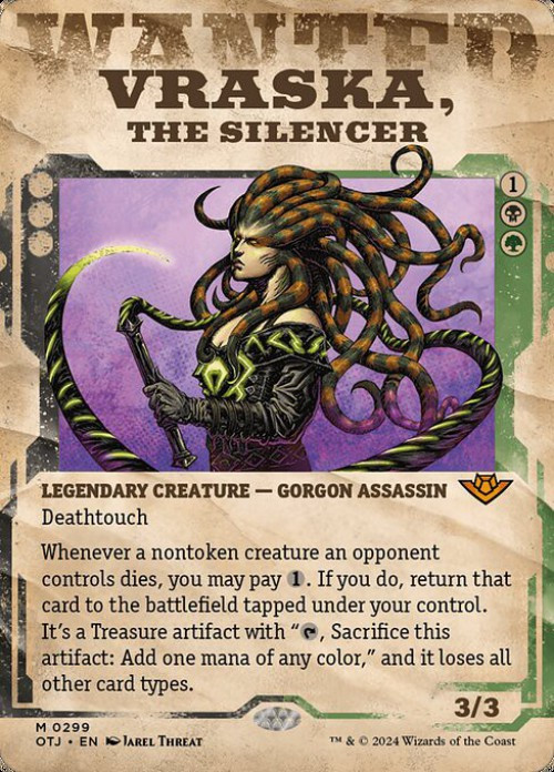 wanted poster mtg cards Magic The Gathering - Outlaws of Thunder Junction Ace in a wanted poster design Magic The Gathering Outlaws of