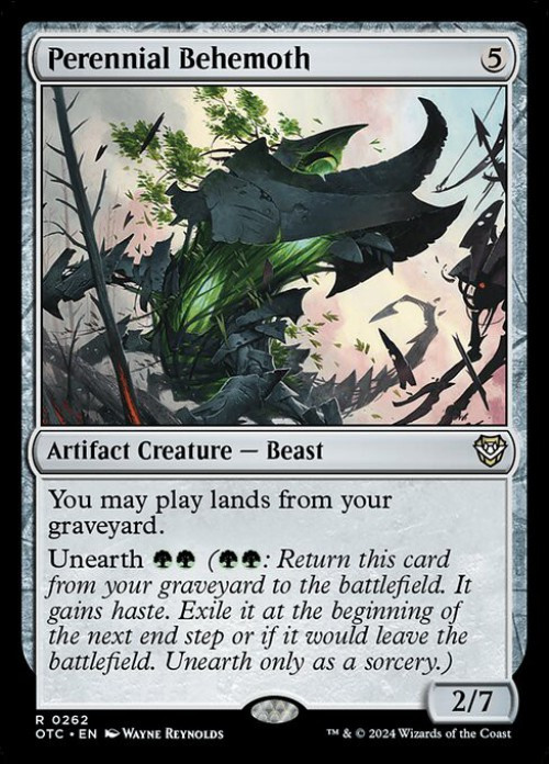 mtg behemoth final fantasy Coliseum Behemoth [FINAL FANTASY]