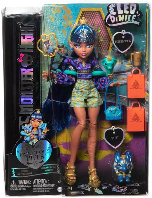 Monster High Faboolous Pets Cleo De Nile Exclusive Doll with