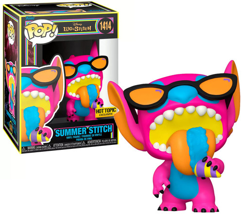 Funko Disney Lilo Stitch POP Disney Summer Stitch Exclusive Vinyl