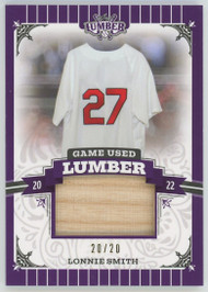 MLB 2022 Leaf Lumber 20/20 Game Used Lumber Lonnie Smith GUL-76