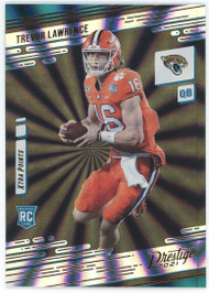 NFL 2021 Panini Prestige Xtra Points Sunburst Trevor Lawrence #201 [Rookie&91;