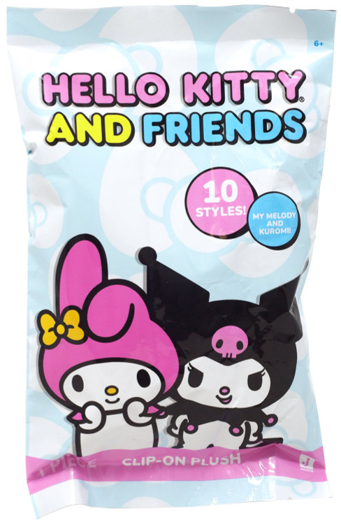 Sanrio Hello Kitty Friends Clip-On Plush Mystery Pack Jazwares