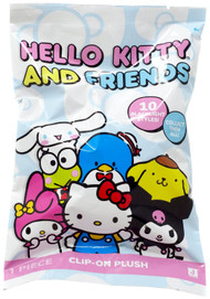 Sanrio Hello Kitty & Friends Blacklight Clip-On Plush Mystery Pack