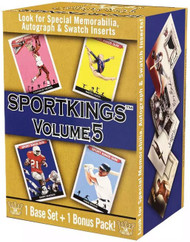 Sportkings Volume 5 Trading Card BLASTER Box [1 Base Set + 1 Bonus Pack&91;